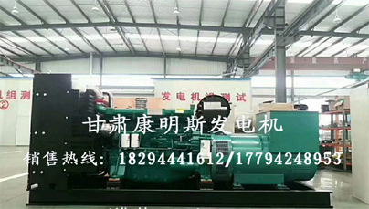 甘肅(sù)玉柴柴油發電(dian)機組