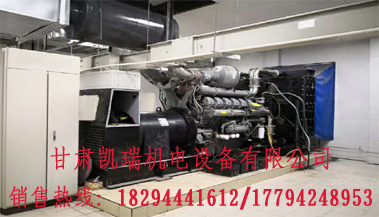 甘肅玉(yù)柴柴油發電機(jī)組