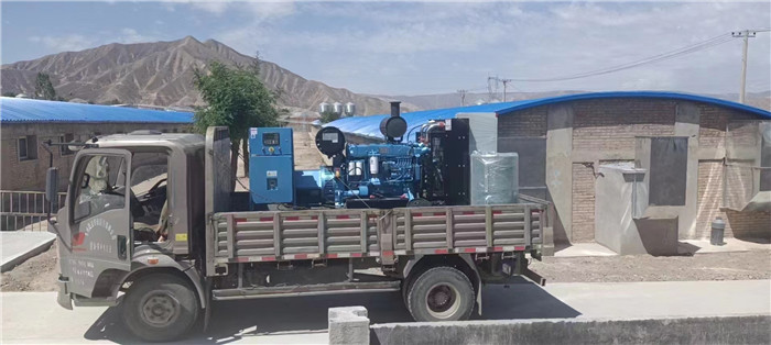 200kw濰柴(chái)電力原裝機給永(yǒng)靖奶牛廠提供電(diàn)力保障！